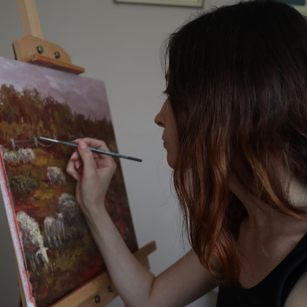 artist painting